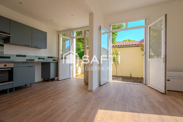 APPARTEMENT T3 RENOVE ET LUMINEUX AVEC JARDIN
