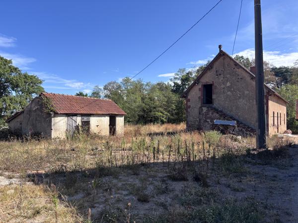 Le Donjon - Ferme à rénover avec une grande grange et des dépendances, sur un terrain de plus de 3 hectares co Le Donjon (03130)