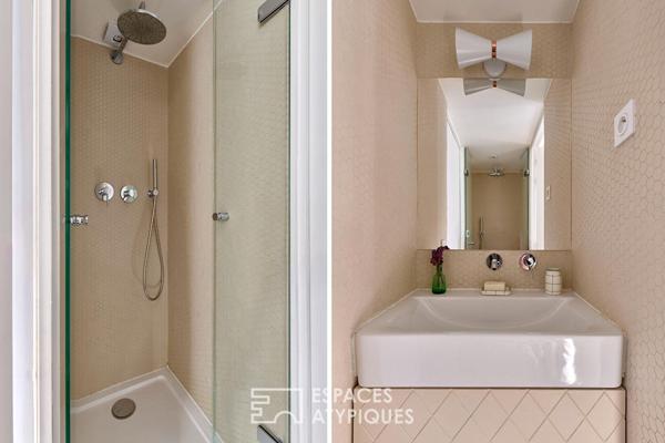 Appartement de charme en dernier étage