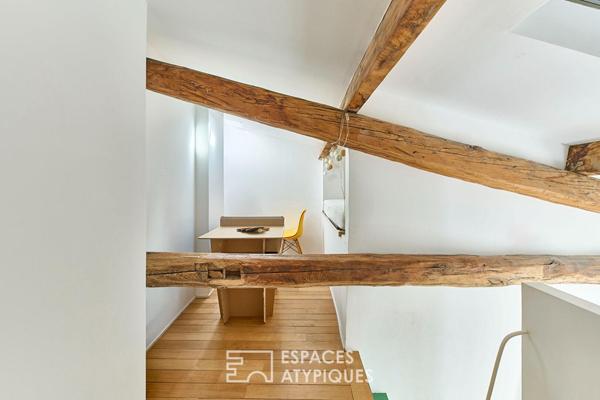 Appartement de charme en dernier étage