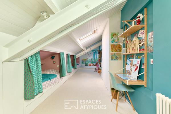 Appartement de charme en dernier étage