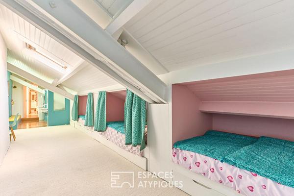 Appartement de charme en dernier étage