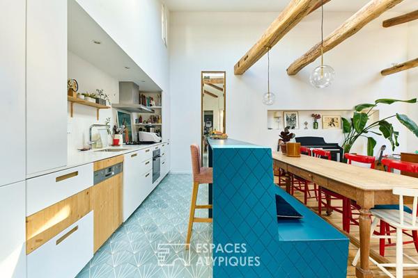 Appartement de charme en dernier étage