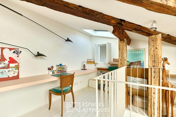 Appartement de charme en dernier étage