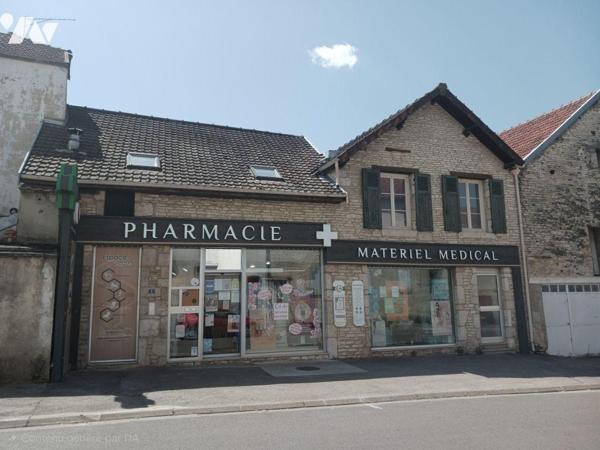 A VENDRE sur la commune de MUSSY SUR SEINE (Aube), un immeuble mixte à usage commercial et d'ha...