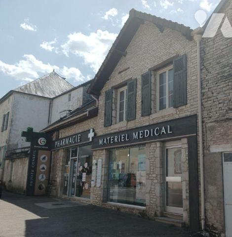 A VENDRE sur la commune de MUSSY SUR SEINE (Aube), un immeuble mixte à usage commercial et d'ha...