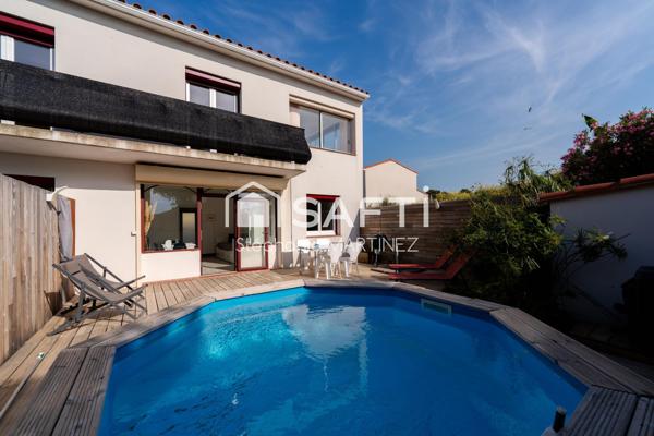 SAINT-CYPRIEN – Ensemble immobilier de standing composé de 3 appartements indépendants avec piscines privatives