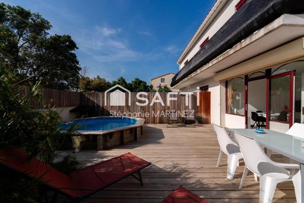 SAINT-CYPRIEN – Ensemble immobilier de standing composé de 3 appartements indépendants avec piscines privatives