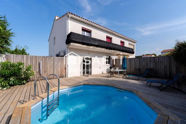 SAINT-CYPRIEN – Ensemble immobilier de standing composé de 3 appartements indépendants avec piscines privatives