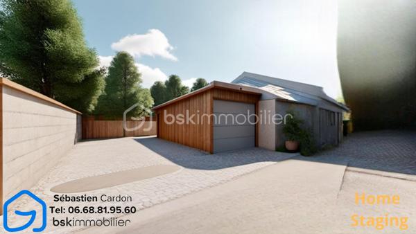 Située dans une rue en impasse, au calme et à proximité immédiate du centre-ville d'Hénin-Beaumont, cette maison de 55 m² offre un cadre de vie agréable, idéal pour un premier achat ou un investissement locatif.

Au rez-de-chaussée, vous découvrirez un salon lumineux d'environ 18 m², une salle à manger ouverte et une cuisine équipée d'environ 10 m², ainsi qu'une salle de bains comprenant une cabine de douche, un meuble vasque et un WC. Une cour de 13 m² complète cet espace. L'accès à la cave se fait directement depuis le salon.

À l'étage, la maison dispose d'une chambre ainsi que d'un bureau pouvant parfaitement convenir à une chambre d'enfant ou à un espace de télétravail.

À l'extérieur, un jardin et un garage situés en face de la maison viennent compléter ce bien.

Les atouts :

Rue en impasse, environnement calme
Jardin et garage
Chauffage central avec chaudière gaz à condensation 2018
Toiture en très bon état
Double vitrage avec volets manuels
Détecteur de monoxyde de carbone installé
Cave 10m2
Proximité immédiate des commerces, écoles et du centre-ville
Accès rapide aux autoroutes A1 et A26

DPE en cours.

Pour plus d'informations ou pour organiser une visite, n'hésitez pas à nous contacter.

Visite virtuelle disponible sur demande.

Pour obtenir l'accès à la visite virtuelle du bien, merci d'adresser votre demande par e-mail à s.cardon@bskimmobilier.com, en joignant une copie de votre pièce d'identité. Un lien sécurisé vous sera ensuite transmis.