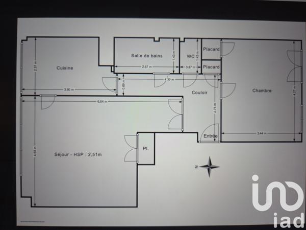 Appartement à vendre 2 pièces 60 m² Charenton-le-Pont