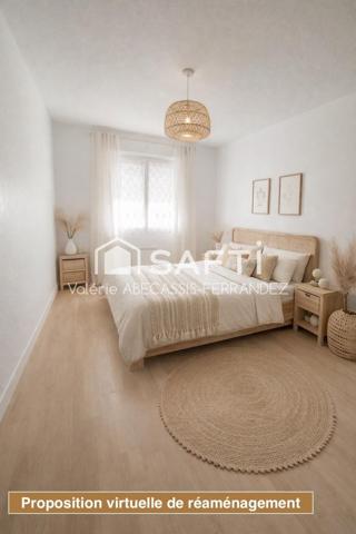 Appartement / Villa 3 pièces avec jardinet et 2 parkings