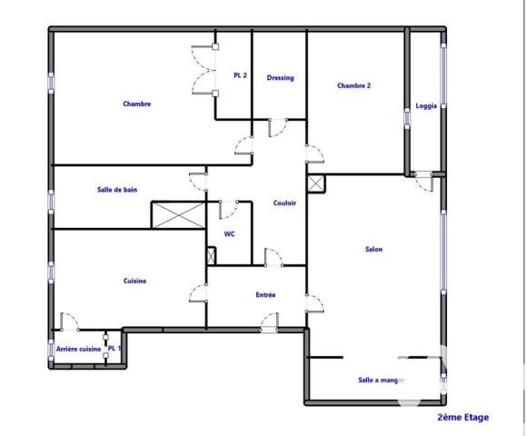 Appartement à vendre 3 pièces 75 m² Le Havre