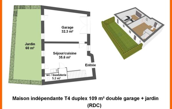 Vente Maison de ville rénové(e) Montluel   