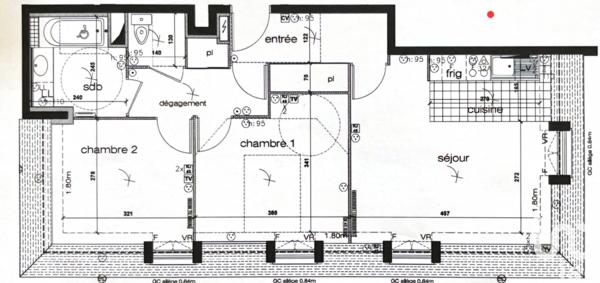 Appartement à vendre 3 pièces 68 m² Franconville