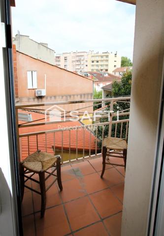 T3 en duplex double expo, terrasses, garage, cave