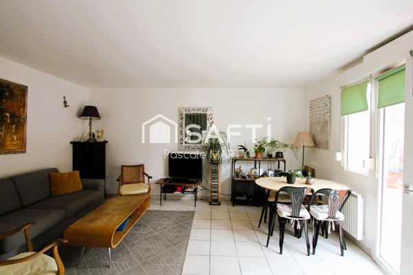 T3 en duplex double expo, terrasses, garage, cave
