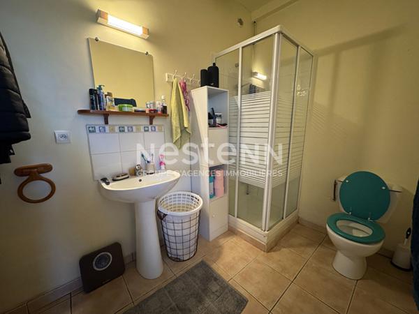 Ensemble immobilier avec une maison principale et un logement locatif à vendre à Moustoir-Remungol