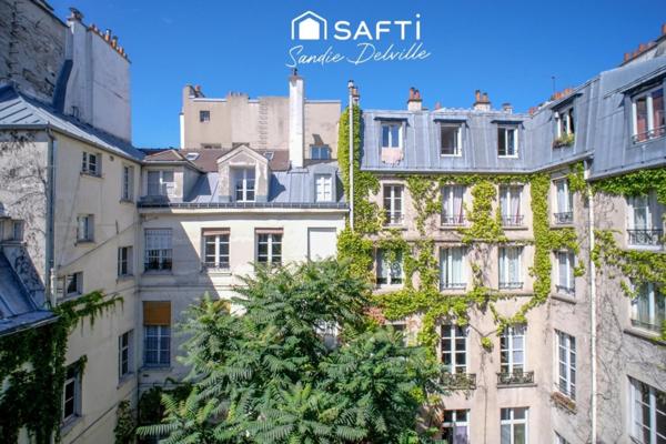 Île Saint-Louis- T2- 60m² au sol -39m² dernier étage