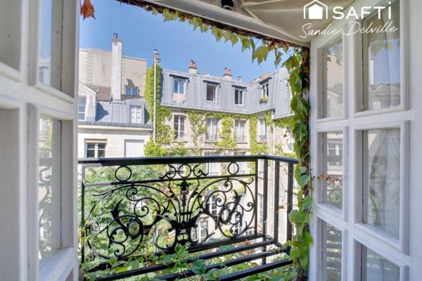 Île Saint-Louis- T2- 60m² au sol -39m² dernier étage