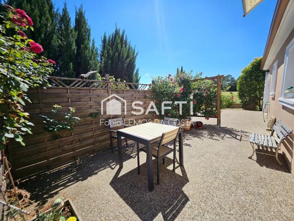 VILLA DE PLAN PIED PROCHE TOUS COMMERCES