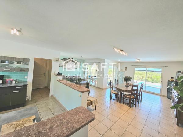 VILLA DE PLAN PIED PROCHE TOUS COMMERCES