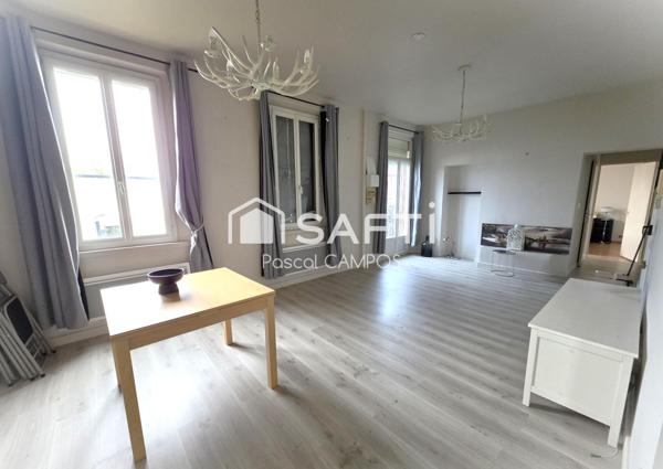 Appartement t3bis de 80m² au cœur du quartier de Lardenne