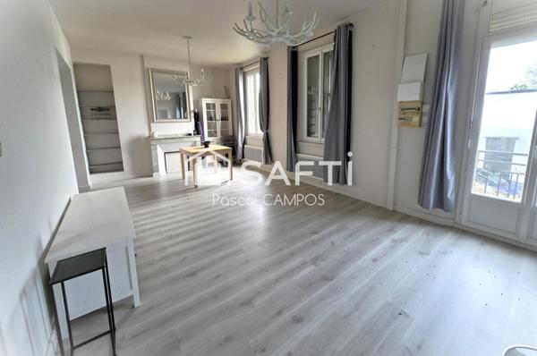 Appartement t3bis de 80m² au cœur du quartier de Lardenne