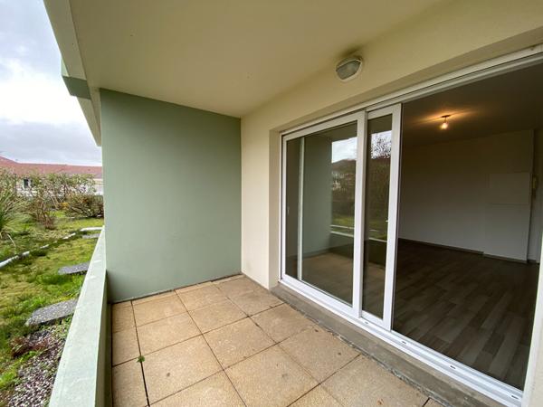 Dax centre, appartement T2, terrasse