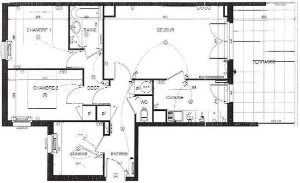 Appartement 3 pièces - 44000 Nantes