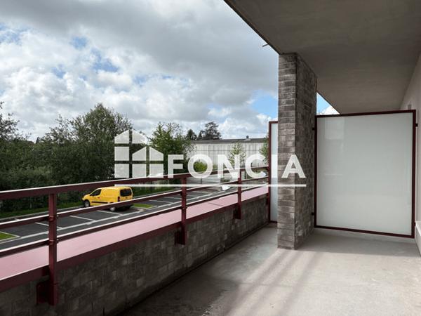 Location Appartement 3 pièces 64.75 m² - RESIDENCE AU FIL DE L'EAU - 31 RUE ERNEST MACAREZ PORTE C103 Valenciennes 59300