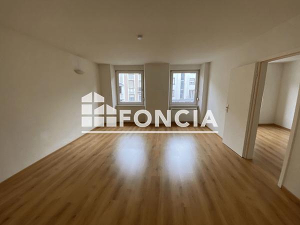 Location Appartement 2 pièces 51.18 m² - 44 RUE DES TROIS ROIS Mulhouse 68100