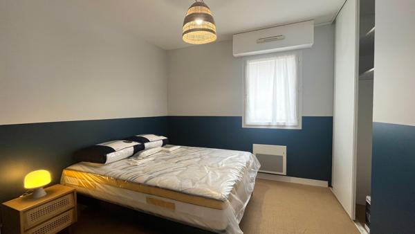 Appartement T2 meublé avec loggia et parking privé