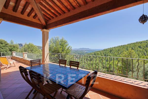 Maison de campagne vue mer