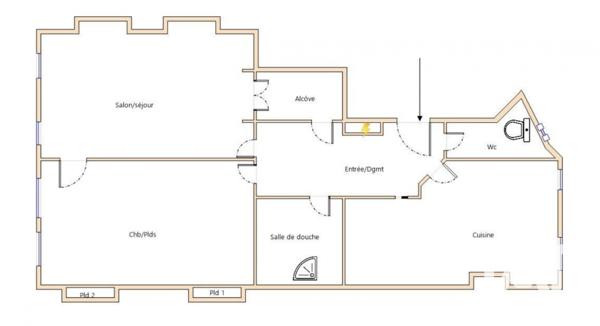 Appartement à vendre 3 pièces 92 m² Lyon 9