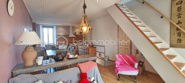 Coup de cœur à Bastelicaccia – Authentique maison en pierre rénovée à seulement 10 minutes de la mer et des plages de Porticcio.

Entre mer et maquis, au cœur du village de Bastelicaccia, découvrez cette ravissante maison en pierre de caractère d'environ 100 m², entièrement rénovée avec goût. Elle offre un cadre de vie privilégié, alliant le charme de l'ancien au confort moderne, tout en profitant de la proximité immédiate des commerces, écoles et services.

Agencée sur trois niveaux, la maison se compose :

Au rez-de-chaussée, d'une suite parentale avec salle d'eau privative et WC indépendant.
Au premier niveau vous découvrirez, un agréable espace de vie baigné de lumière, avec une cuisine ouverte et un accès direct à une terrasse propice aux moments de détente.
Au dernier étage, une chambre spacieuse disposant de sa propre salle d'eau et d’un WC.
Le charme opère dès les premiers instants grâce aux pierres apparentes, aux parquets en bois et à l'atmosphère chaleureuse qui se dégage de chaque pièce.

À l'extérieur, un agréable jardinet vient compléter ce bien, offrant un espace idéal pour profiter des journées ensoleillées ou accueillir vos animaux de compagnie.

Ses principaux atouts ; Maison entièrement rénovée - Charme authentique et matériaux de caractère
Toutes les commodités accessibles à pied - Environnement calme et verdoyant.
À seulement 10 minutes des plages de Porticcio et 15 minutes de l'aéroport d'Ajaccio Napoléon Bonaparte.

Que vous recherchiez une résidence principale, une maison de vacances ou un investissement de qualité en Corse, ce bien saura vous séduire par son authenticité et son emplacement privilégié. Pour toutes demandes d’informations, téléphonez au  06.28.04.74.47 ou envoyer moi un email d.larroche@bskimmobilier.com