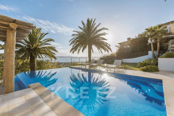 Sainte-Maxime – Propriété en centre-ville, vue mer