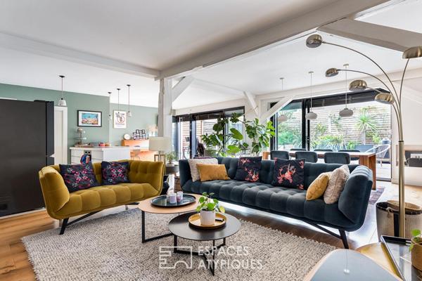 Ancienne usine rénovée en habitation contemporaine bas Côte Pavée