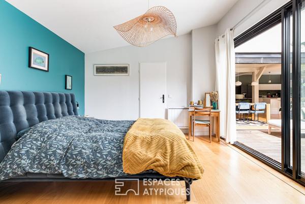 Ancienne usine rénovée en habitation contemporaine bas Côte Pavée