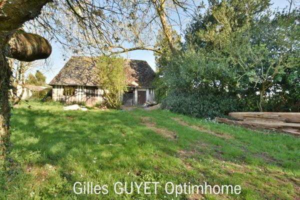 Secteur BERNAY, MAISON NORMANDE à reconstruire 60M², 64500€ avec 8700M² de terrain (27)