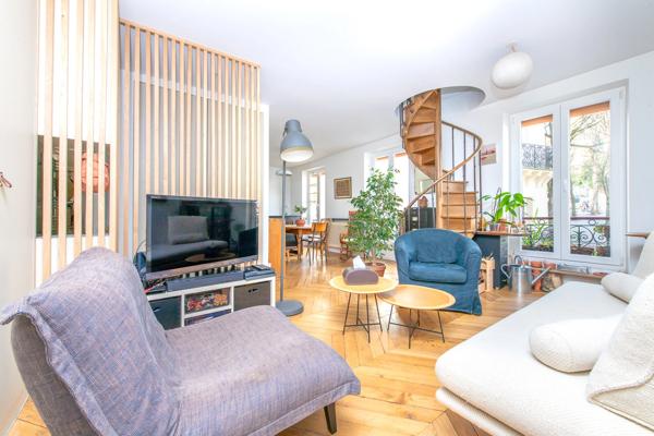 Cœur de la butte Montmartre - Appartement duplex 3 pièces