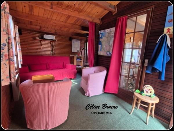 JUZIERS - DOMAINE ILE VERTE  – CHALET 3 CHAMBRES – 115 500 €