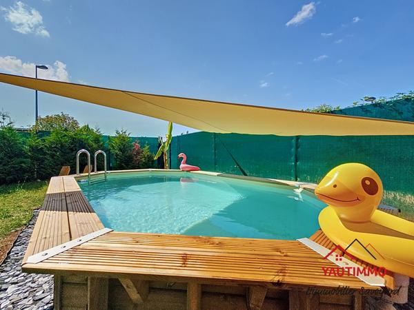 Vétraz-Monthoux (74100) Appartement T3 avec jardin de 130 m², piscine, garage et domotique – Vétraz-Monthoux