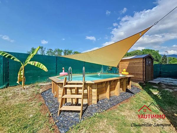 Vétraz-Monthoux (74100) Appartement T3 avec jardin de 130 m², piscine, garage et domotique – Vétraz-Monthoux