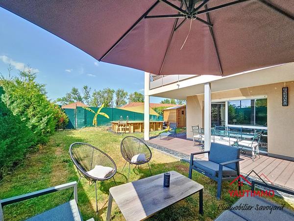Vétraz-Monthoux (74100) Appartement T3 avec jardin de 130 m², piscine, garage et domotique – Vétraz-Monthoux