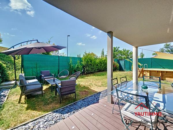 Vétraz-Monthoux (74100) Appartement T3 avec jardin de 130 m², piscine, garage et domotique – Vétraz-Monthoux