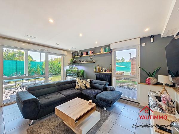 Vétraz-Monthoux (74100) Appartement T3 avec jardin de 130 m², piscine, garage et domotique – Vétraz-Monthoux