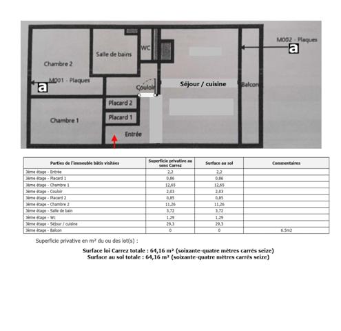 Appartement à vendre 3 pièces 64 m² Rosny-sous-Bois