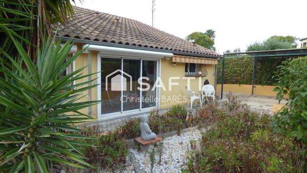 Maison de plain-pied - 2 chambres- au calme
