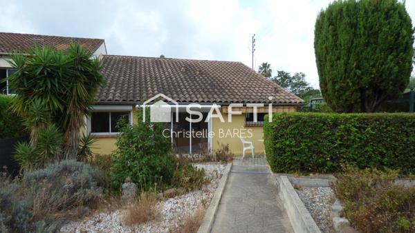 Maison de plain-pied - 2 chambres- au calme